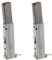 2 cepillos de carbono universales for motor de aspiradora, compatibles con Baiyun Industrial BF501 y BF502. Accesorios for aspiradora.