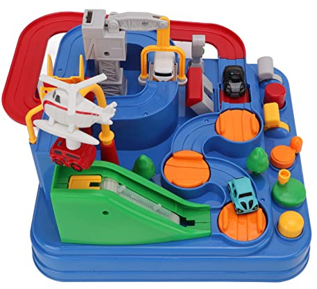 RiToEasysports Railcars Toy, Children Rails Car Electric Car Adventure Toy für Jungen und Mädchen über 3 Jahre
