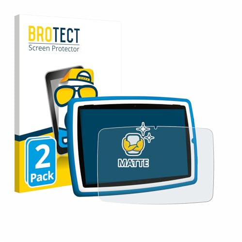 brotect Pellicola Protettiva per Lisciani Mio Tab 10 Tutor XL | 2 Pezzi Opaca Protezione Schermo Made in Germany Anti-Riflesso Anti-Impronte Proteggi Schermo