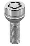 McGard 28018 Chrome Bolt Style Radius Seat Locks (M14 x 1.5 Thread Size) - Set of 4