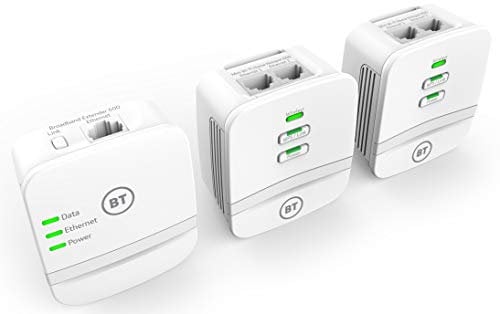 BT Mini Wi-Fi Home Hotspot 600 Multi Kit with wired AV600 Powerline and N150 Wi-Fi