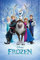 Disney Close Up Frozen Poster Die Eiskönigin Cast (61 cm x 91,5 cm) + 2 St. Schwarze Posterleisten mit Aufhängung