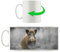 Stil.Zeit Möbel GmbH einsames Wildschwein im Wald schwarz/weiß, Motivtasse aus weißem Keramik 300ml, Tolle Geschenkidee zu jedem Anlass. Ihr Neuer Lieblingsbecher für Kaffe, Tee und Heißgetränke.