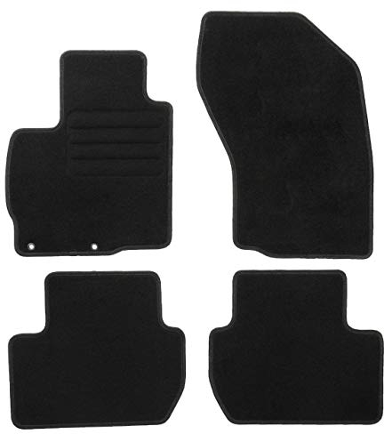 TEXER Textil Fußmatten Passend für Mitsubishi Outlander II Bj. 2007-2013 Basic