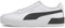PUMA Damen Carina L Sneakers, White Black Silver, 39 EU