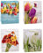 TSI Geschenktüten FRÜHLING, 12er Packung, Größe: Groß (HxBxT 32 x 26 x 13,5 cm), Art. Nr. 82316
