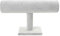 Hileyu Présentoir à bracelets en velours, organiseur de bijoux en velours, support d'affichage pour bracelets et montres, organiseur de montre de bracelet, étagère de rangement pour bracelet Gris