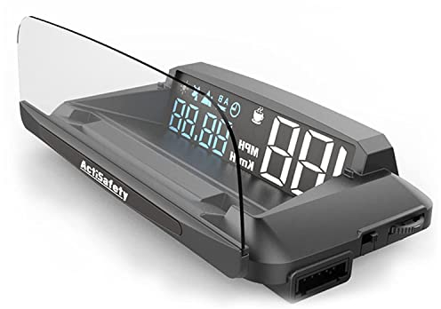 Geloo Auto Head Up Display, HUD GPS Tachometer Digital G3 GPS Tachometer KMH MPH Zeit Höhe Geschwindigkeitsmesser Uhr Universal