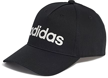 adidas Unisex DAILY CAP, Black / White / White, L