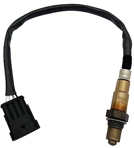 Amrxuts 0258006206 Lambdasonde O2 Sensor geeignet zu Alfa Ro-meo 147 166 Giulietta GT GTV Spider Mito geeignet zu Fiat 500 500c Brava Bravo Doblo Fiorino Punto Panda Palio Idea Linea 1.2 1.4