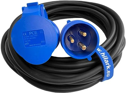 H07RN-F 3 x 4 mm2 CEE Electric Reel (45 m, Black)