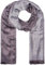 styleBREAKER Unisex weicher langer Schal mit Fransen und dezentem Quadrate Muster, Geometrisch gemustert, Tuch 01018051, Farbe:Taupe-Grau