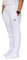 Henselite Highwaist Band Lawn Bowls Trousers for Women-Color White-Waist 12, 29 inch Leg Length