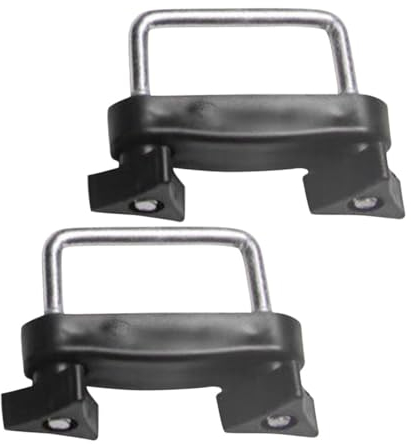 GRADENEVE 2 Stück Gepäckträger Befestigungsclips Querträger Clips Auto Topper Clips Auto Dachträger Klammer Dachträger Montageclips Ladungsträger Klemmen Dachreling Clips Klemmen