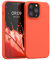 kwmobile Handyhülle für iPhone 13 Pro Hülle, für iPhone 13 Pro Case - Hülle Silikon - kabelloses Laden - Leuchtende Koralle