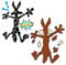2 Stück Lustiger Cartoon Wüstenläufer Splatter Stoßstangen Aufkleber，auto aufkleber lustige auto sticker aufkleber lustig roadrunner aufkleber car sticker für Motorräder und Autos（Schwarz，Braun）