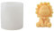 Stampi per candele a forma di leone, stampi in silicone a forma di leone, per candele, sapone, gesso, decorazioni da tavola, artigianato in resina, forniture artigianali in resina