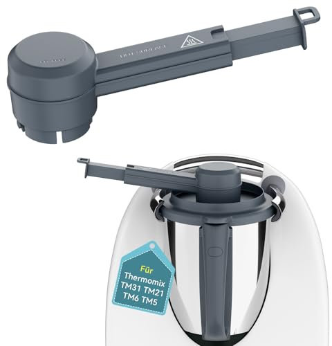 KULACO Desviador de vapor para Thermomix TM5 TM6 TM31, Desviador de vapor para proteger los armarios de la cocina, Accesorio de desviador de vapor sin BPA, apto para lavavajillas, con cepillo