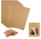 Kraftpapier A4 Brauner Karton, 50 StückBrown Natural Craft Card, Naturkartonpapier im Exakten, A4 Recycling Papier, 230g/m² Papier für Einladungen, Speisekarten, Bastelarbeiten, DIY Karten