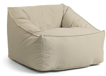 mokebo Gartensessel 'Der Sunnyboy' Made in Germany, Outdoor Sitzsack, Bean Bag mit Füllung, als Liegekissen, Gartenliege, Relaxliege, Bodenkissen oder Liege in Sand