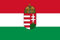 RIESEN FAHNE Ungarn mit Wappen Flagge Grösse 2,50x1,50m