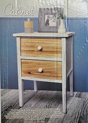 Riyashop 2 Ver.Modell Schubladenschrank 4 Schubfächer Schränkchen Schmuckschrank
