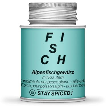 STAY SPICED! Alpenfisch | Premium Fisch Gewürzmischung, 90 g