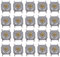Interrupteur à bouton poussoir tactile, 200Pc 440V 50mA 4x4x1.5 laiton étanche SMD Light Touch Kit d'assortiment de commutateur à bouton poussoir, interrupteurs à bouton tactile