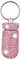 Bling Bling Pillenbox Schlüsselanhänger,MoreChioce Glitzer Strass Aluminiumlegierung Pille Fall Mini Pillendose Tragbare Pillenbehälter Schlüsselring Wasserdichte Pillenhalter Schlüsselbund,Rosa