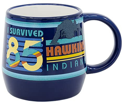 Stor Stranger Things Joven Adulto Nova Cerámica Taza en Caja Regalo, 360 ml Capacidad