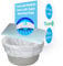Commode Liners with Super Absorbent Pads Pack of 50 by Tilcare - for Bedpans, Portable Toilets & Bedside Commode Chairs - Disposable Bucket Liners for Hospital, Home - Absorb up to 35 oz /1000ml
