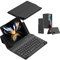 Leather Cover for Samsung Galaxy Z Fold4 with Keyboard Holster, Bluetooth Wirelessly Connects Portable Keyboard with S Pen Slot +Z Fold 4 Case Kickstand Cover for Samsung Z Fold 4 (002)