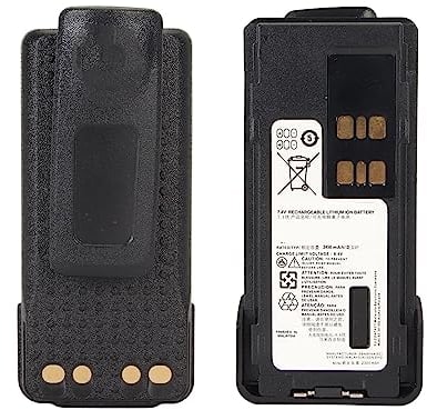 7.4 V 2450 MAh Walkie Talkie Ricaricabile Batteria Agli Ioni di Litio di Ricambio per DP4400 DP4400e DP4600 DP4600e DP4800 DP4800e
