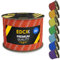 EdcX 4 mm Nylon Paracord 550 50 m (165 Fuß) – Typ III, 100% Nylonseil, 7-strängiges Seil, 4 mm Nylonseil in Volltonfarben (Reflective Sofit Orange, 50 m)