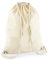 minimutz 12er Packung Turnbeutel Baumwolle zum Zuziehen - Baumwollbeutel zum Bemalen Bedrucken - Sportbeutel Gymbag Jute Rucksack - 12L - 37x46cm