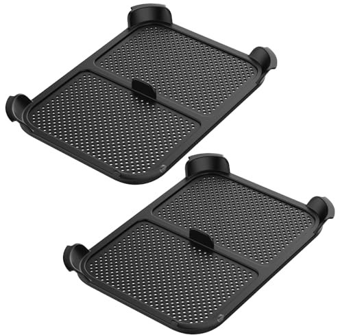 Hot Air Fryer Accessories Updated Version Pack of 2 Silicone Splash Guards Compatible with Ninja Foodi Max Dual Zone AF400 AF451 DZ401, Airfryer Accessories Splash Guard for Heating Coil Fan