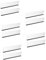 DIYEAH 5sets Computer Note Board Desktop Monitor White Board Document Holder for Monitor Office Supplies for Desk Monitor Clip Document Holder Monitor Note Holder Reminder Board 2pcs*5