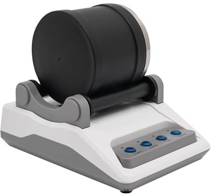 DIY elektrisches Spielzeug, Poliermaschine Steintrommel, Rock Tumbler Kit, Set aus Steingläsern, für Kinder und Erwachsene, Verwandeln Sie raue Steinbrocken in schöne