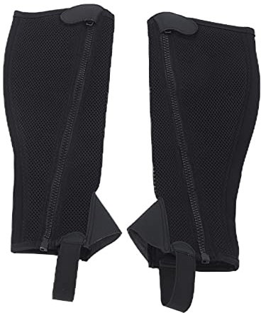 POENVFPO 2pcs Half Chap, Mezzo Chimico Chap per Bambini Che Cavalca Il Tipo di Protezione delle Gambe per Bambini a Cavallo (CS