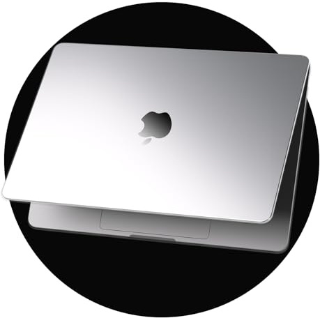 eleger Kristallmatt Hülle kompatibel mit MacBook Pro 16 Zoll M5 M4 M3 M2 M1 Pro/Max [Passende Mac-Farbe], erschienen 2026 2024 2023 2021, Ultradünne Harte Case für Mac Pro 16,2, Silber Transparent