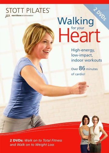 STOTT PILATES Walking for Your Heart DVD 2 DVD-Set