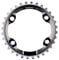Shimano Unisex – Erwachsene Deore XT Kettenblatt, Silber, 34 zähne
