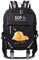 WANHONGYUE SCP Anime Cosplay Rucksack Schultasche Laptop Backpack mit USB-Ladeanschluss Schwarz / 26