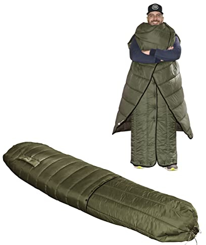 onewind XL Sleeping Quilt-35 Degree- Ultralight 4 Season Top Quilt Wearable Blanket, Perfect for Backpacking, Hammock Camping