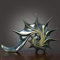 YUDIZWS Skulptur Deko, Muschel Skulpturen Abstrakte Kunst Harz Statue,Modernes Wohnzimmer Schreibtisch Dekoration,Geschenk 40.5 x28 x 5.5 cm