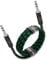 Augioth 1/4 TRS cable 3 meter, Balance 6.35mm TRS Plug, Stereo Quarter inch TRS Male Cable for Power Speaker, Mixer, Amplifier