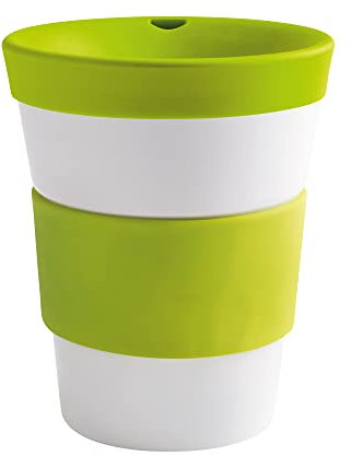 KAHLA 23H210A44011C cupit Becher 0,35 l fresh lime To Go Becher aus Porzellan