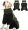Hundepullover XL, Hundejacke Fleece Hundemantel für Mittlere Hunde Hunde Onesie Hundeoverall mit Beinen Hundepullover Fleece Hundemantel Hunter Fleece Anzug Hund(Armeegrün, XL)