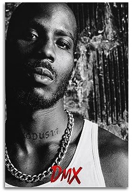 VZRSQZK DMX Rapper-Poster, dekoratives Gemälde, Leinwand, Wandposter und Kunstdruck, modernes Familienschlafzimmer, Dekoration, Poster, 30 x 45 cm