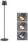 Coinmit LED Stehlampe mit Akku, dimmbare Stehleuchte, kabellose Stehlampe, Touch Control, geeignet für Innen- und Außenbeleuchtung, Wohnzimmer, Balkon, etc. Anthrazit